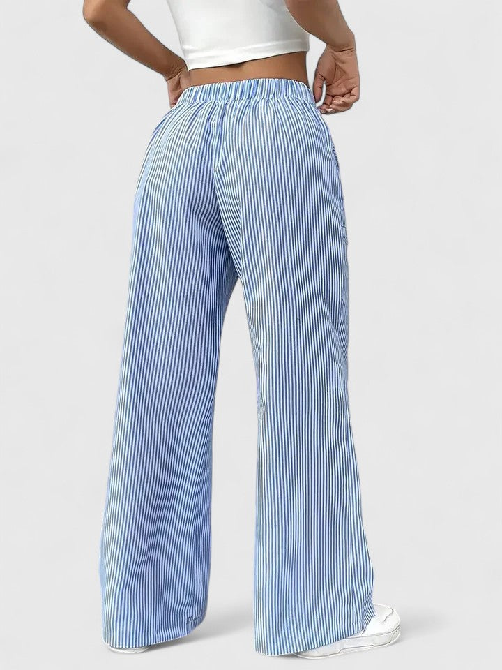 MELANIE - WEITE HOSE MIT DETAILS