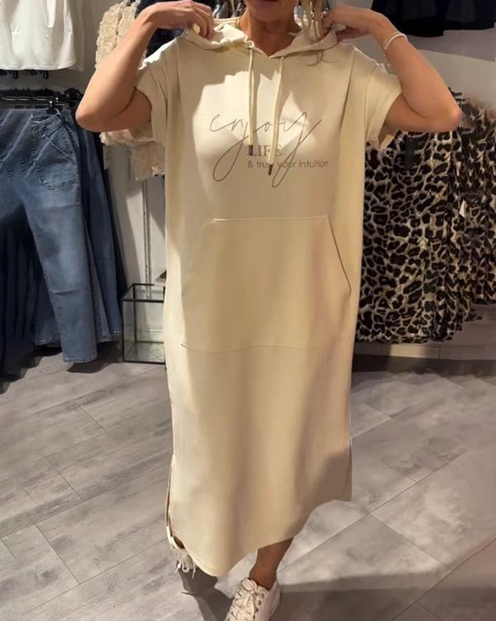 SASKIA – HOODIEKLEID