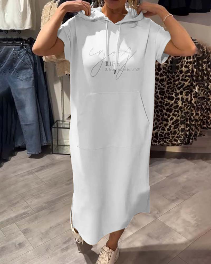 SASKIA – HOODIEKLEID