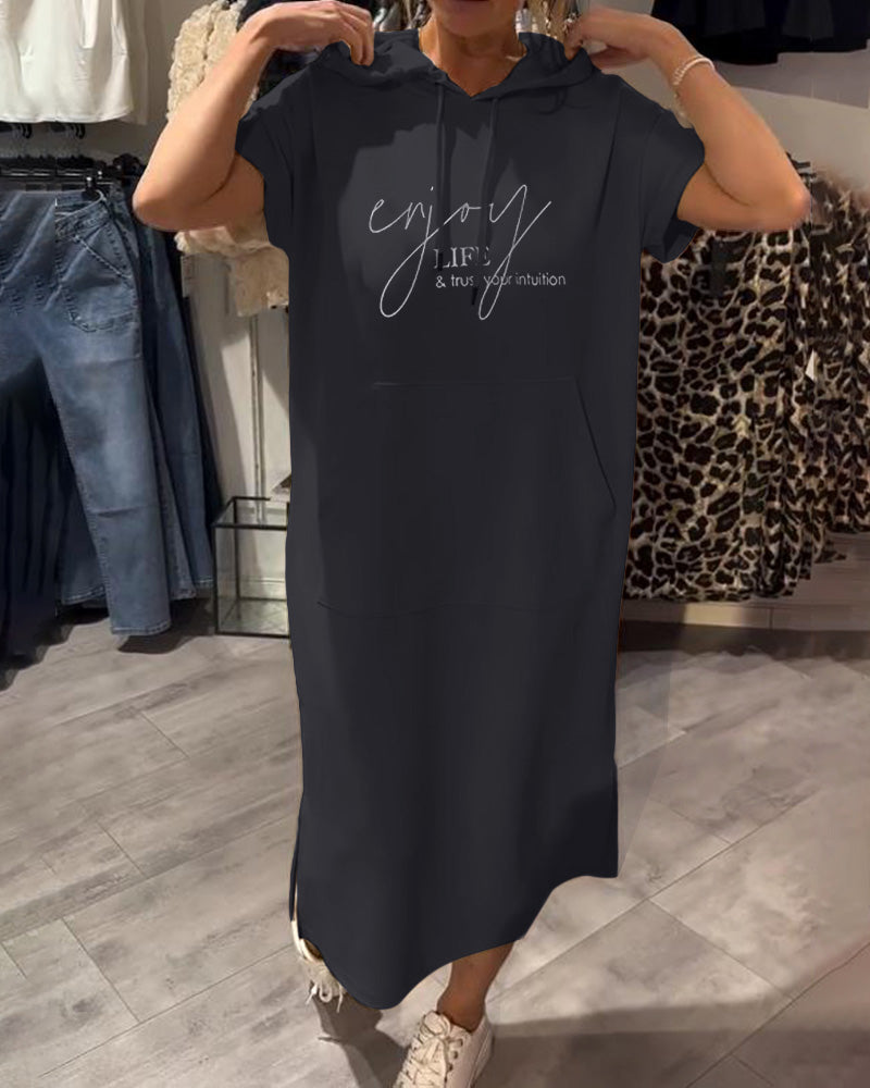 SASKIA – HOODIEKLEID