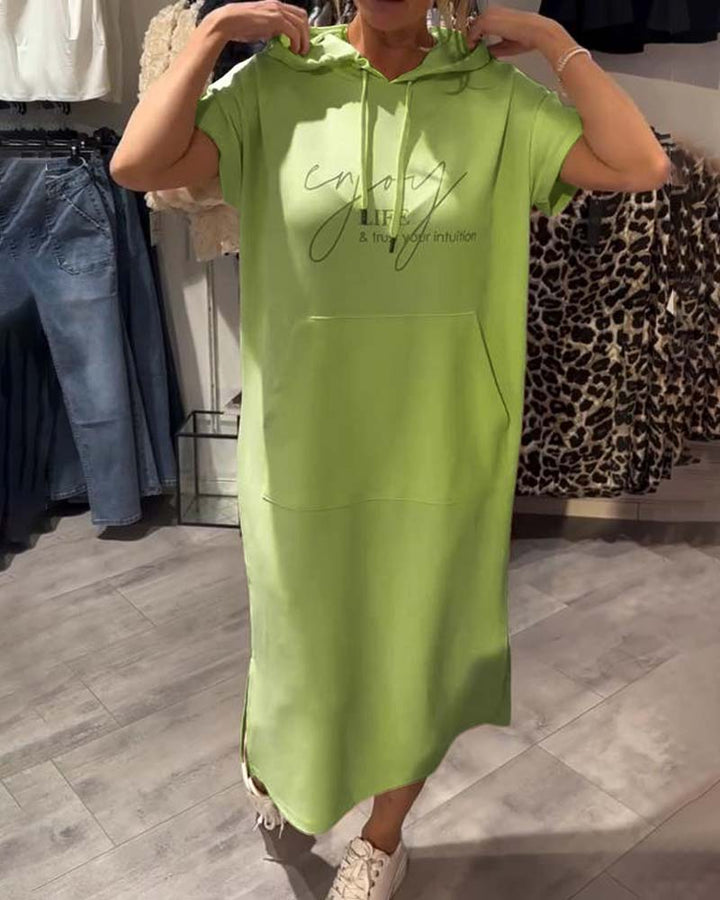 SASKIA – HOODIEKLEID