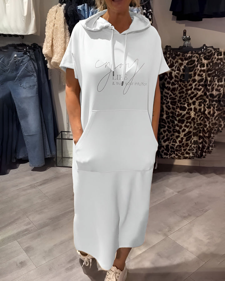 SASKIA – HOODIEKLEID
