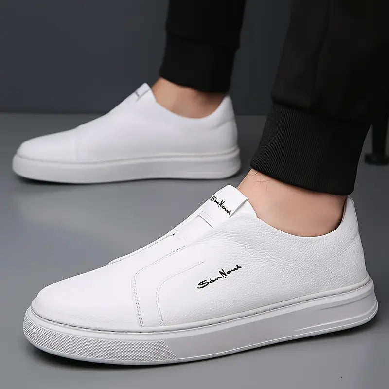 LUCAS - LEDER SLIP ON SNEAKER