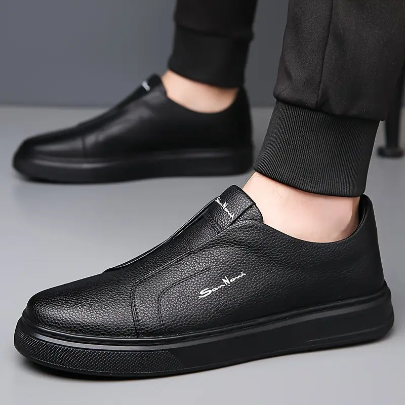 LUCAS - LEDER SLIP ON SNEAKER
