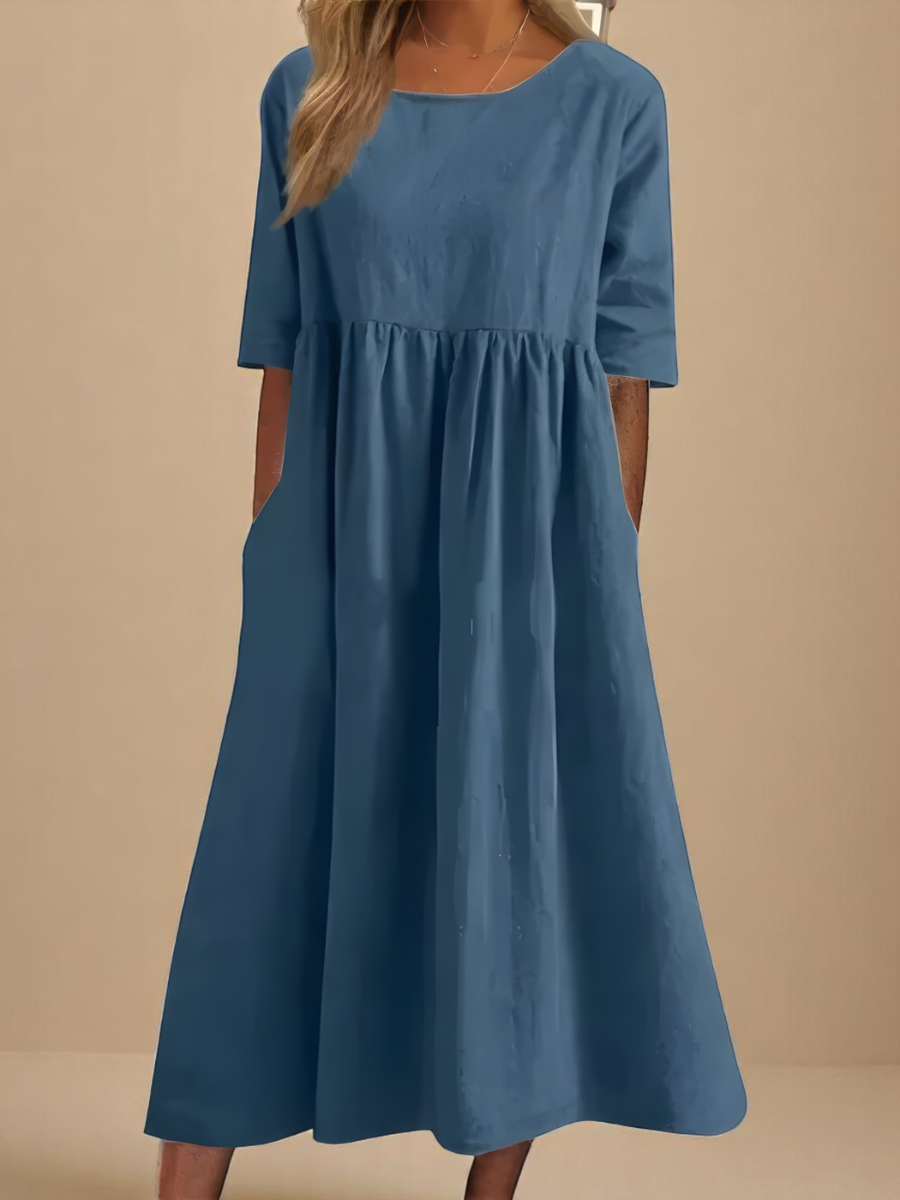 MELANY - LUFTIGES BAUMWOLLKLEID