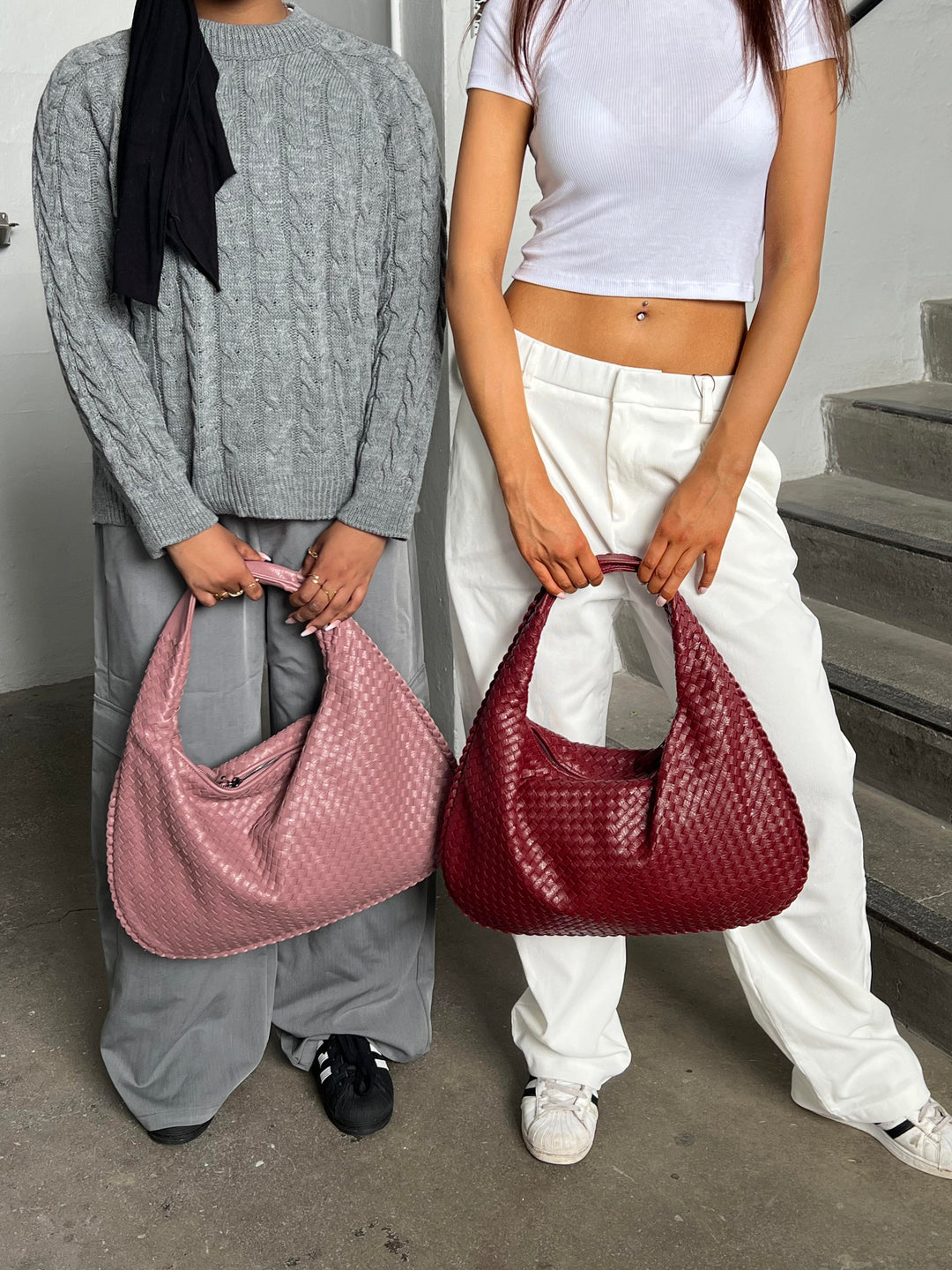 JACKY - TASCHE WEINROT