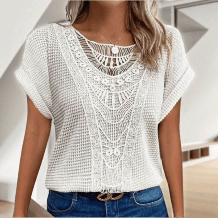 LISELOTTE - BLUSE IM IBIZA-STIL