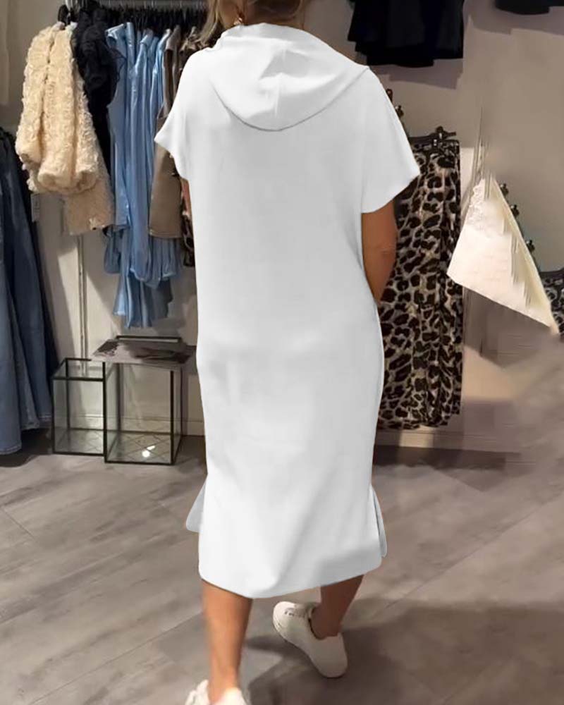 SASKIA – HOODIEKLEID