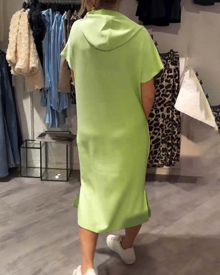 SASKIA – HOODIEKLEID