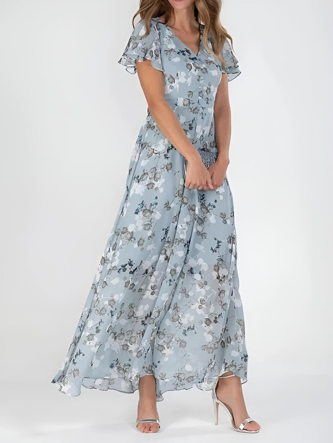 HALINA – KLEID, DAS DEN BAUCH BEDECKT