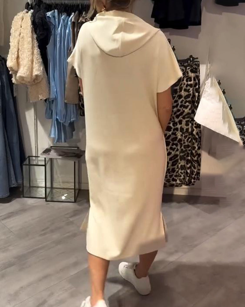 SASKIA – HOODIEKLEID