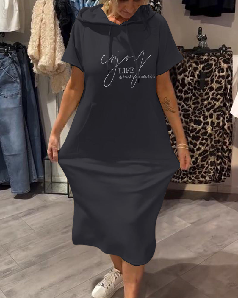 SASKIA – HOODIEKLEID