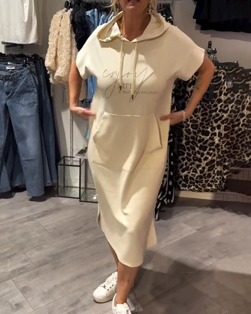 SASKIA – HOODIEKLEID