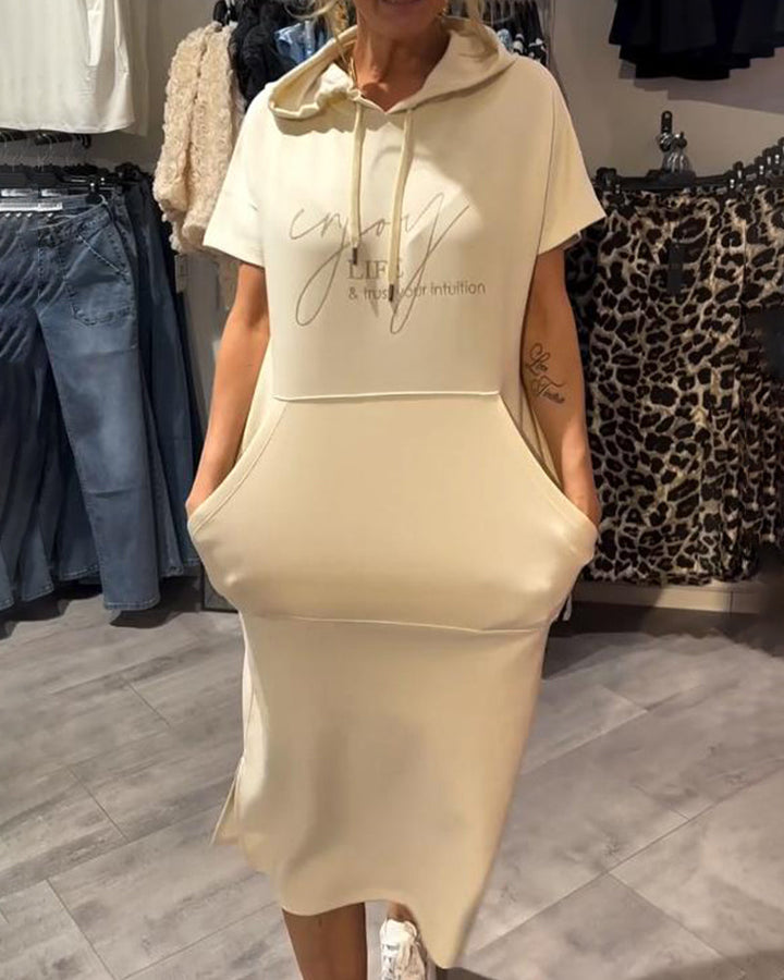 SASKIA – HOODIEKLEID