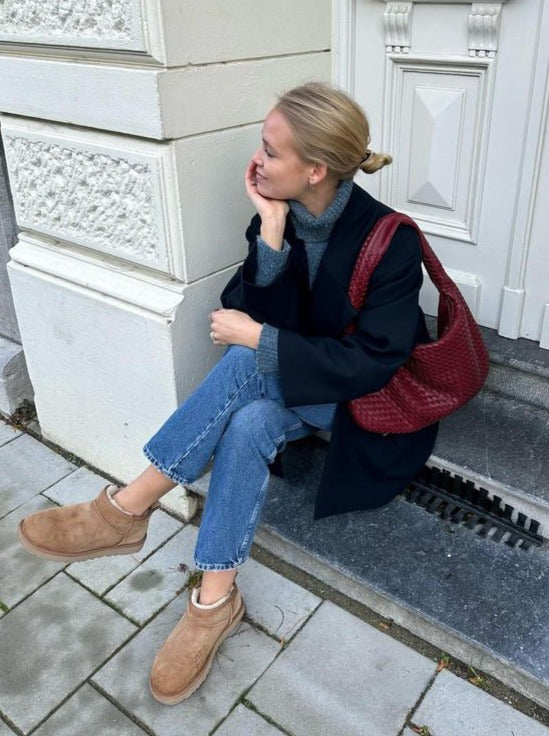 JACKY - TASCHE WEINROT