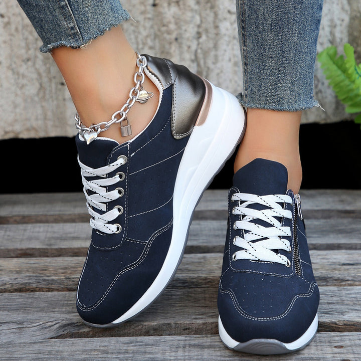 Damen Sneaker mit Breitem Zehenbereich – Fußgewölbeunterstützung