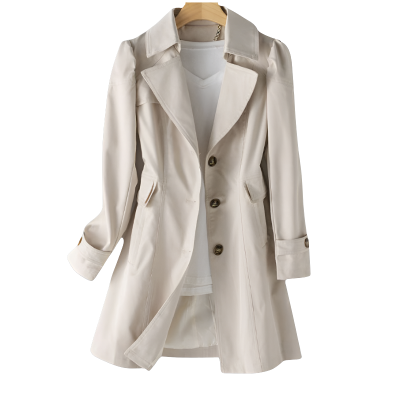 Damen Trenchcoat für Jede Jahreszeit – Kurzes Modell