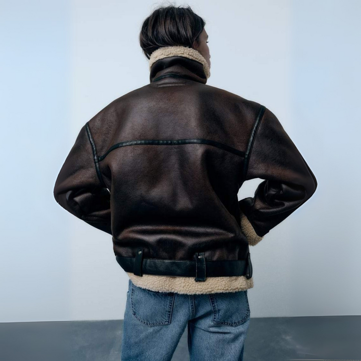 Damen Reversjacke mit Futter