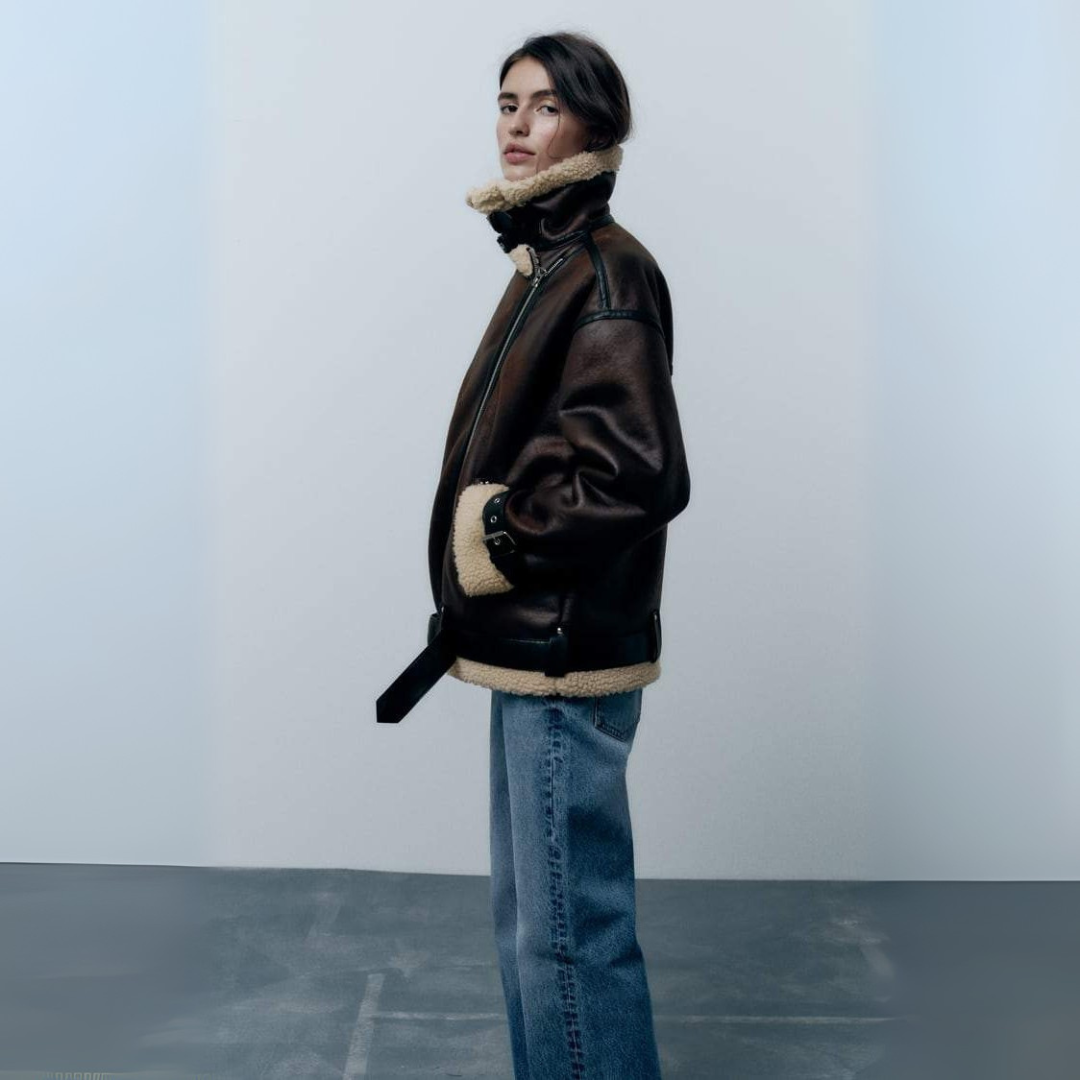 Damen Reversjacke mit Futter