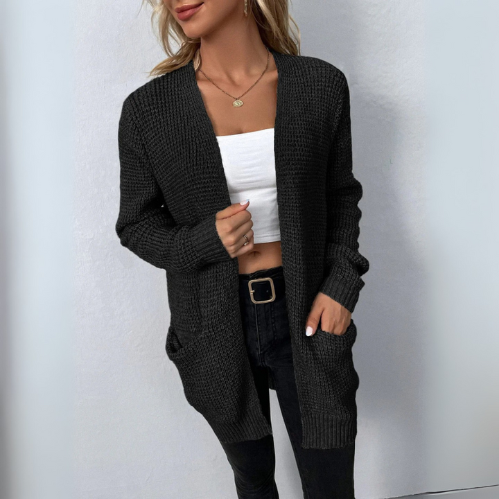 Damen Klassische Strickjacke - Langarm