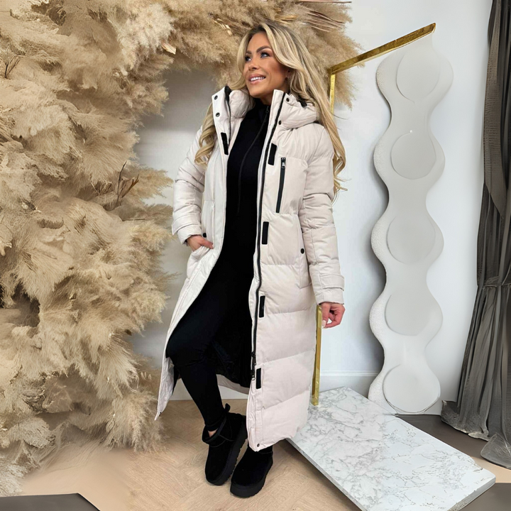 Damen Klassischer Wintermantel – Langes Modell