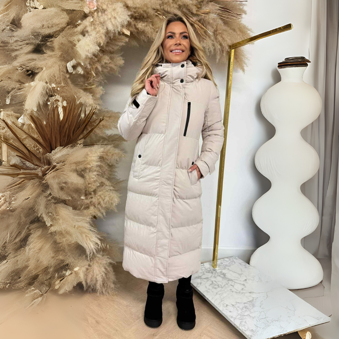 Damen Klassischer Wintermantel – Langes Modell