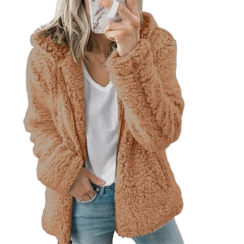 Damen Lässige Kapuzenjacke - Warm