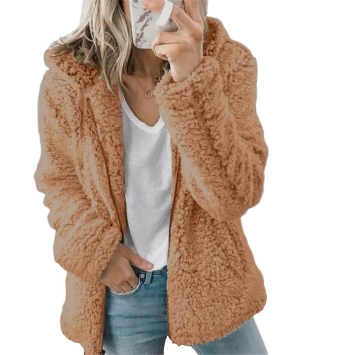 Damen Lässige Kapuzenjacke - Warm