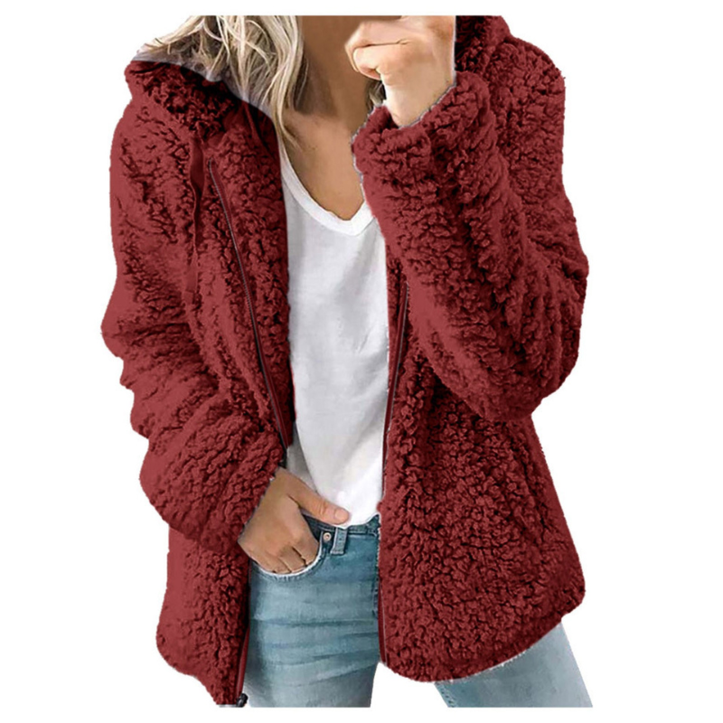 Damen Lässige Kapuzenjacke - Warm