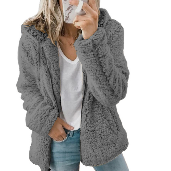Damen Lässige Kapuzenjacke - Warm