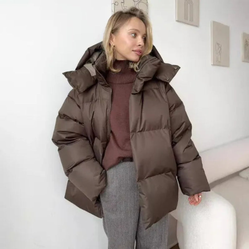 Damen Klassische Winter Steppjacke - Kurz