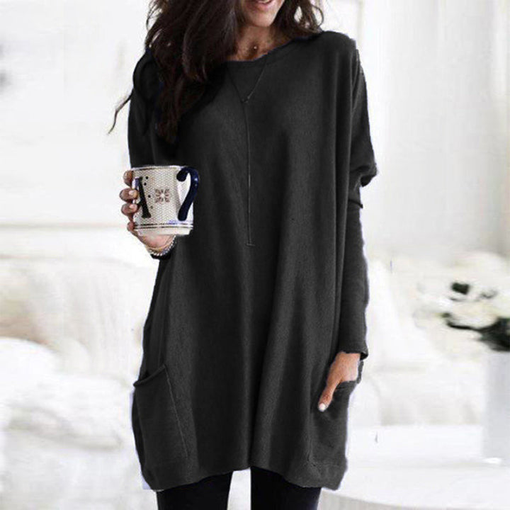 Damen Oversized-Pullover – Langes Modell