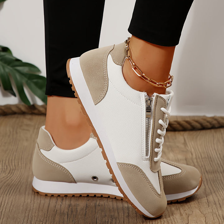 Damen Schnürsenkel Sneaker - Zweifarbig