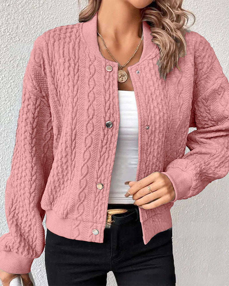 Damen Strickjacke mit Knöpfen – Zeitlos & Vielseitig