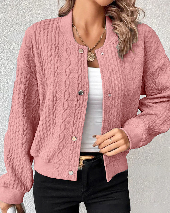 Damen Strickjacke mit Knöpfen – Zeitlos & Vielseitig