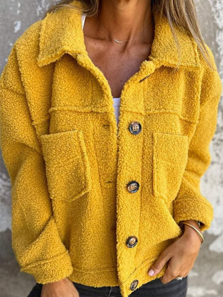 Damenjacke mit Gefüttertem Innenfutter – Kurzes Modell