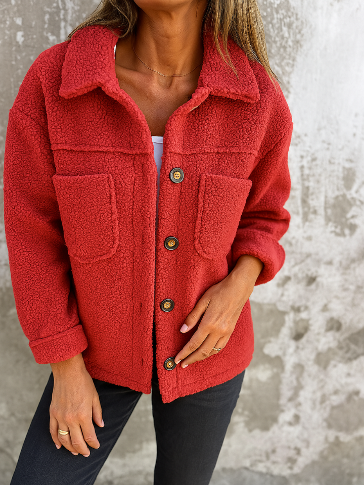 Damenjacke mit Gefüttertem Innenfutter – Kurzes Modell