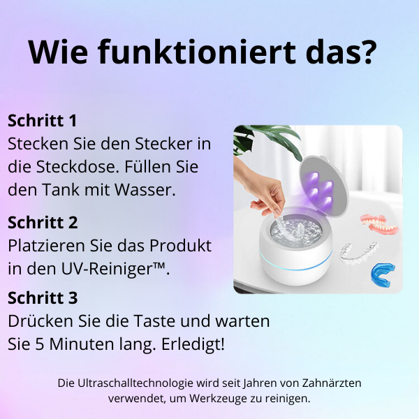 Ultravioletter Reiniger