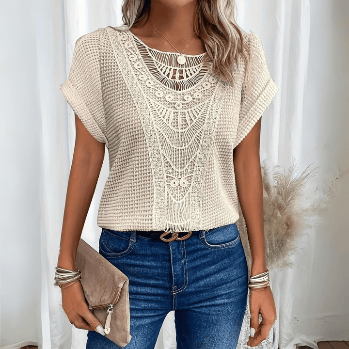 LISELOTTE - BLUSE IM IBIZA-STIL