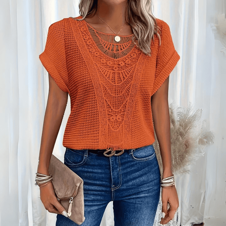 LISELOTTE - BLUSE IM IBIZA-STIL