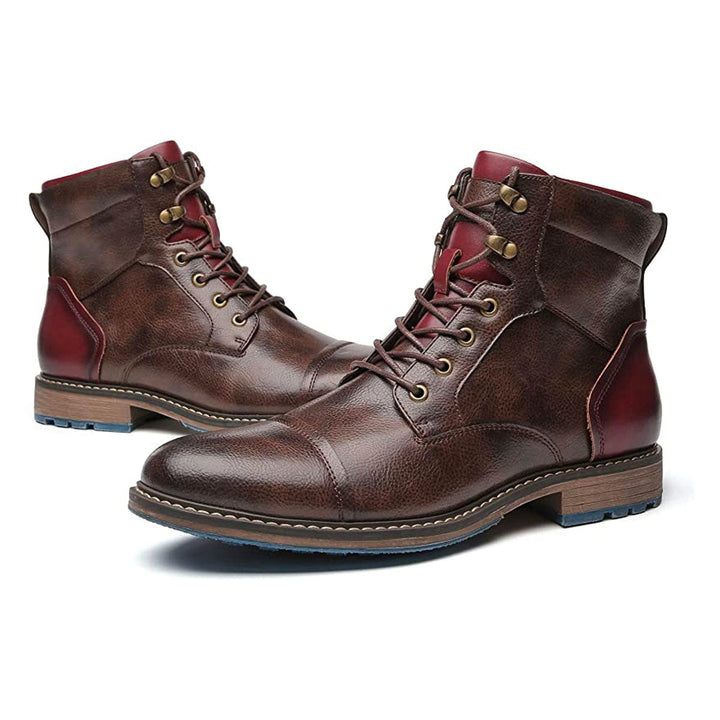 KRISTAN - HANDGEFERTIGTE PREMIUM LEDER OXFORD BOOTS