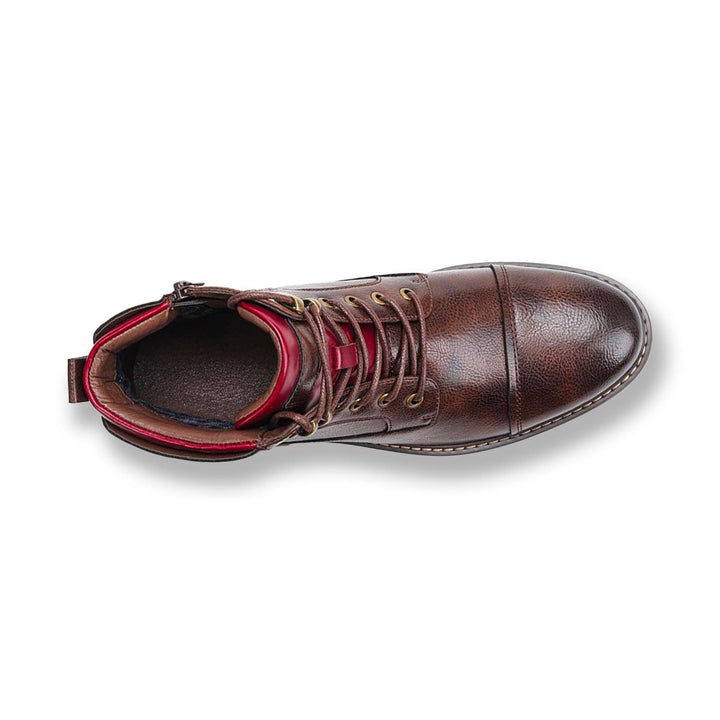 KRISTAN - HANDGEFERTIGTE PREMIUM LEDER OXFORD BOOTS