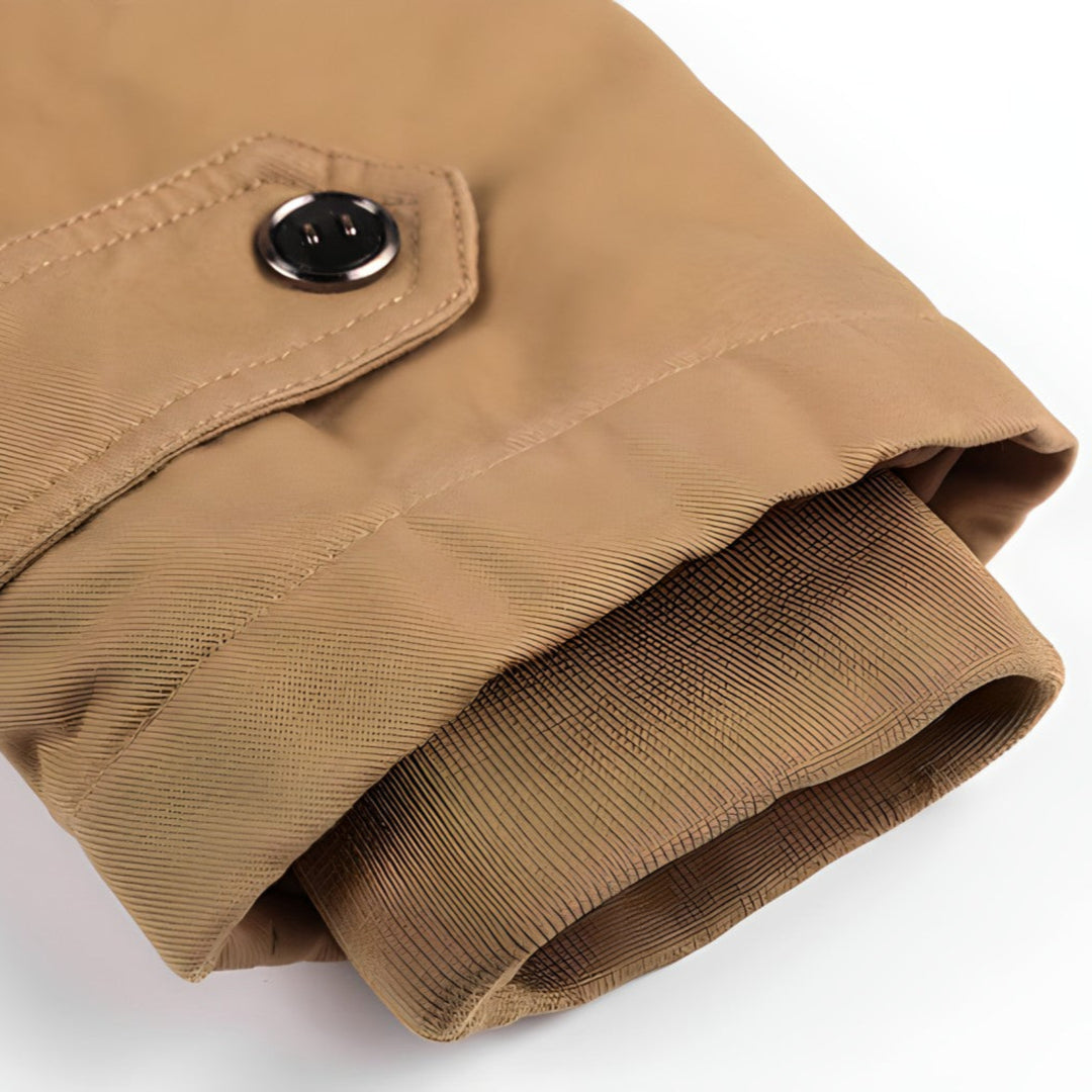 Herren Militärjacke mit mehreren Taschen – Kurzes Modell