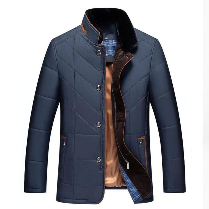 Herren Wintermantel im Klassischen Design – Langes Modell