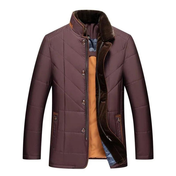 Herren Wintermantel im Klassischen Design – Langes Modell