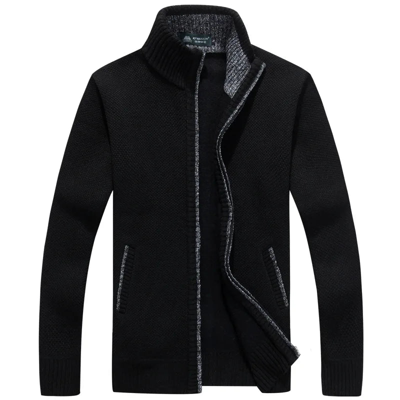 Herren Wintermantel mit Weichem Futter – Kurzes Modell