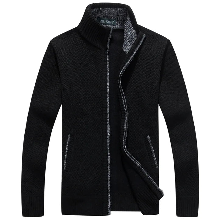 Herren Wintermantel mit Weichem Futter – Kurzes Modell