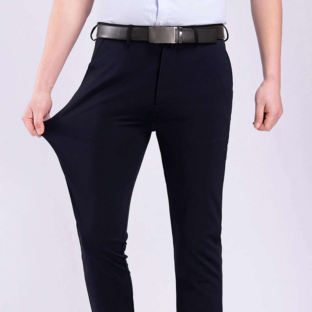 Herren Slim Fit Anzughose- Stretch