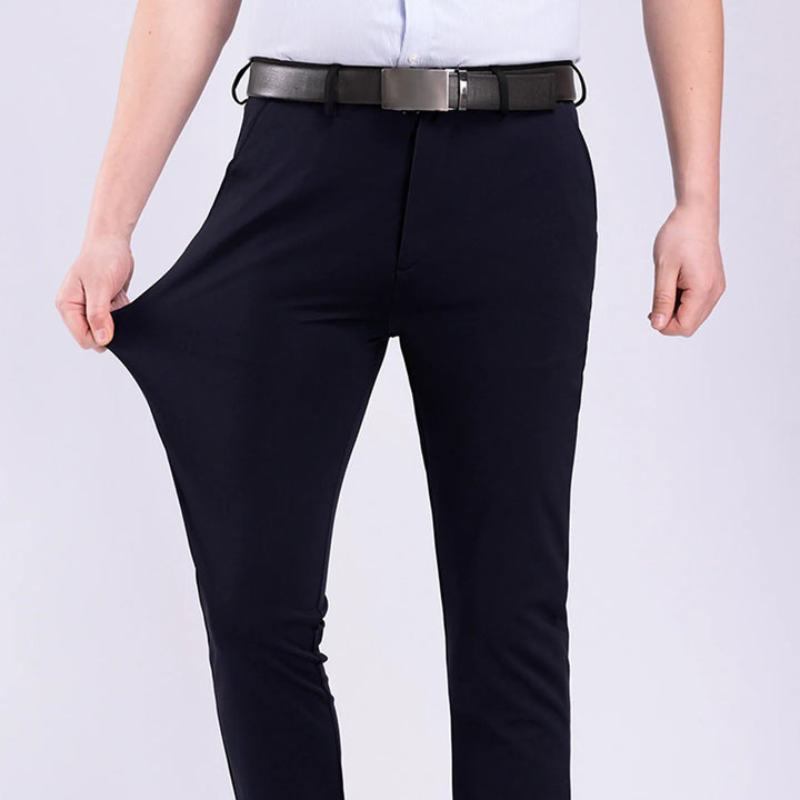 Herren Slim Fit Anzughose- Stretch