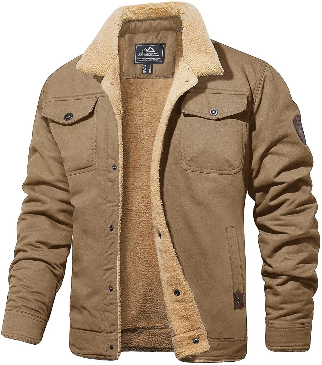 Herren Winter Bomberjacke - Gefüttertes Modell
